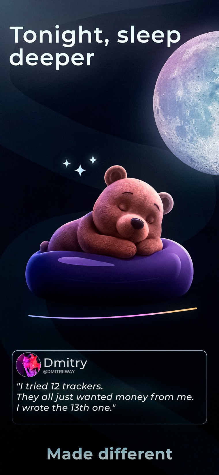 Sleep Tracker AI sleep screen
